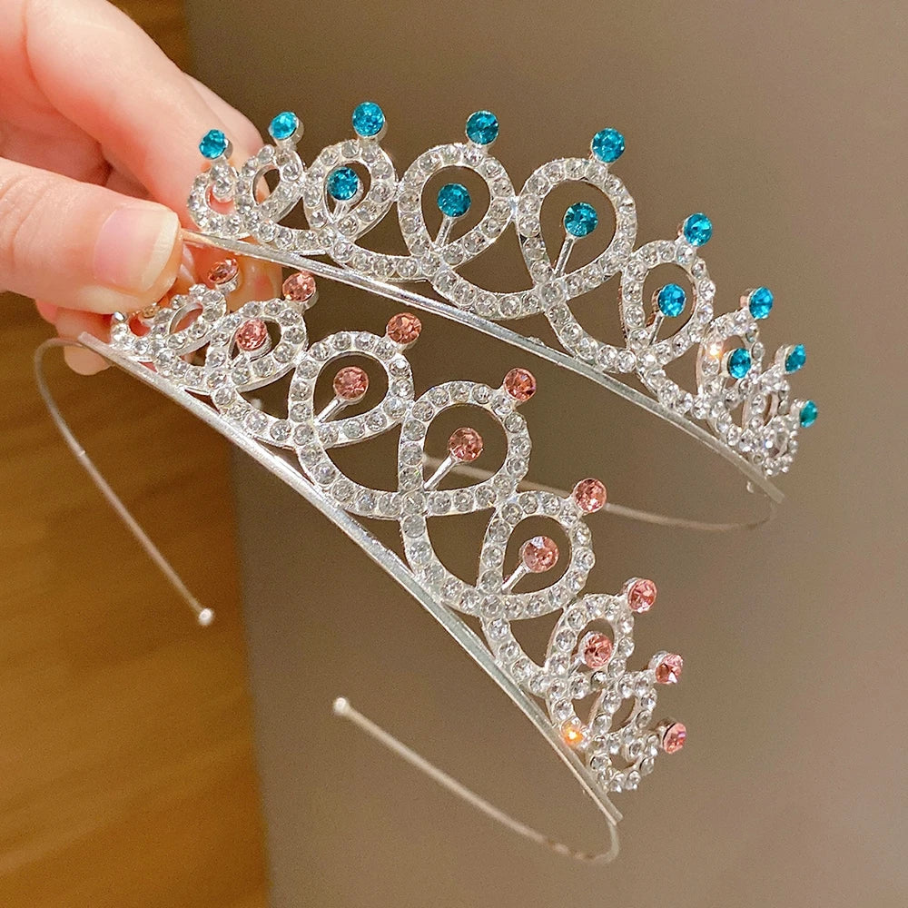 Princess Crown Tiara Set – 2 Pieces