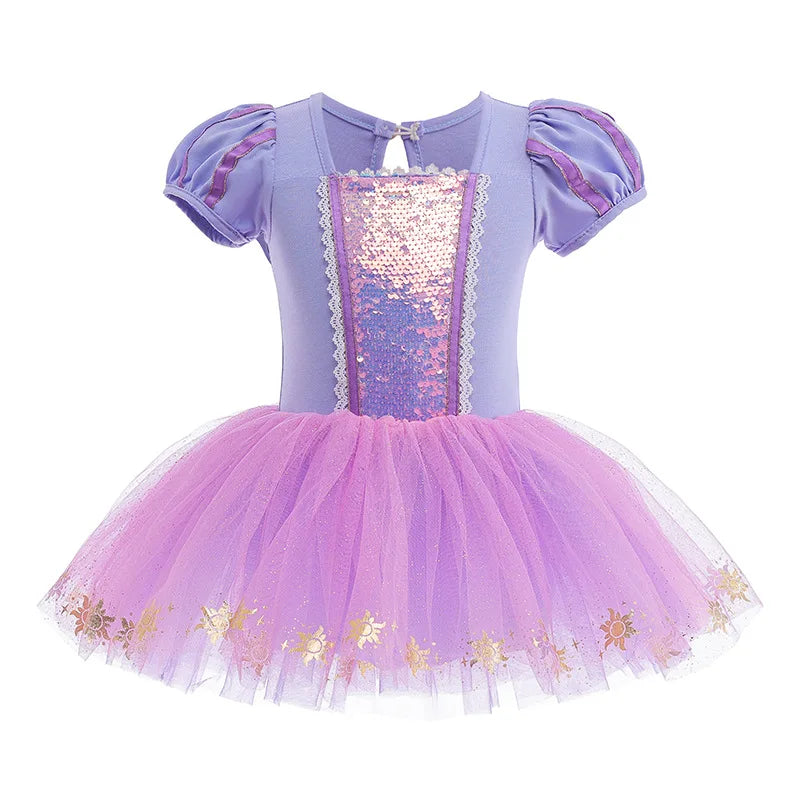 Princess Golden Sunlight Tutu Dress