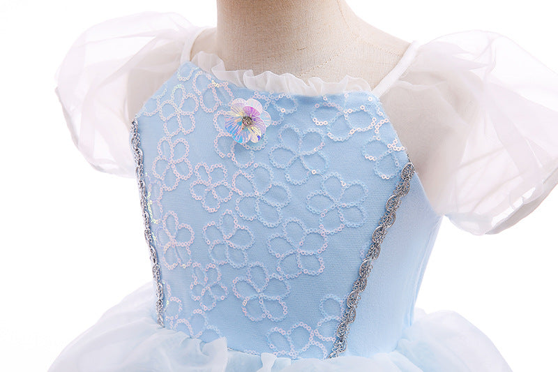 Blue Dream Princess Costume Ball Gown