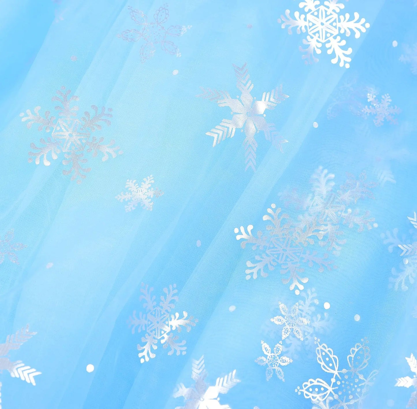 Ice Blue Snow Princess Costume