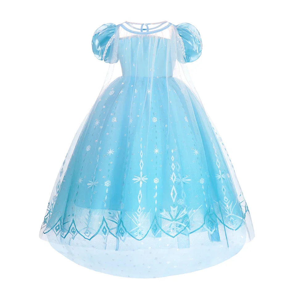 Ice Blue Princess Costume Set