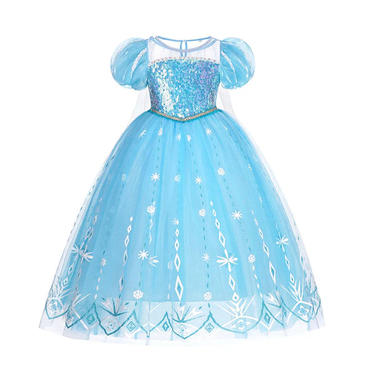 Ice Blue Princess Costume Set