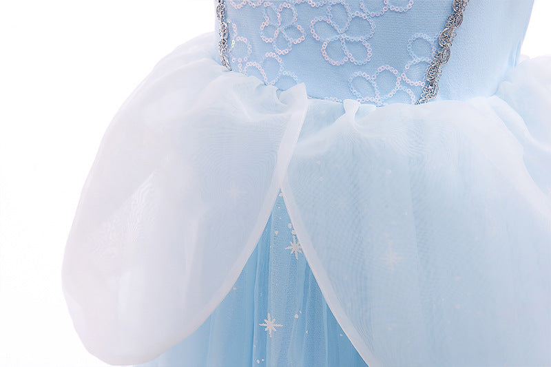Blue Dream Princess Costume Ball Gown