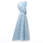Princess Costume Snowflake Hooded Cape