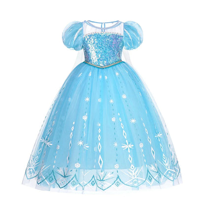 Ice Blue Princess Costume Set