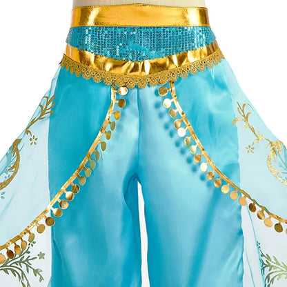 two-piece princess costume with harem pants