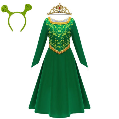 Emerald Grove Princess Costume